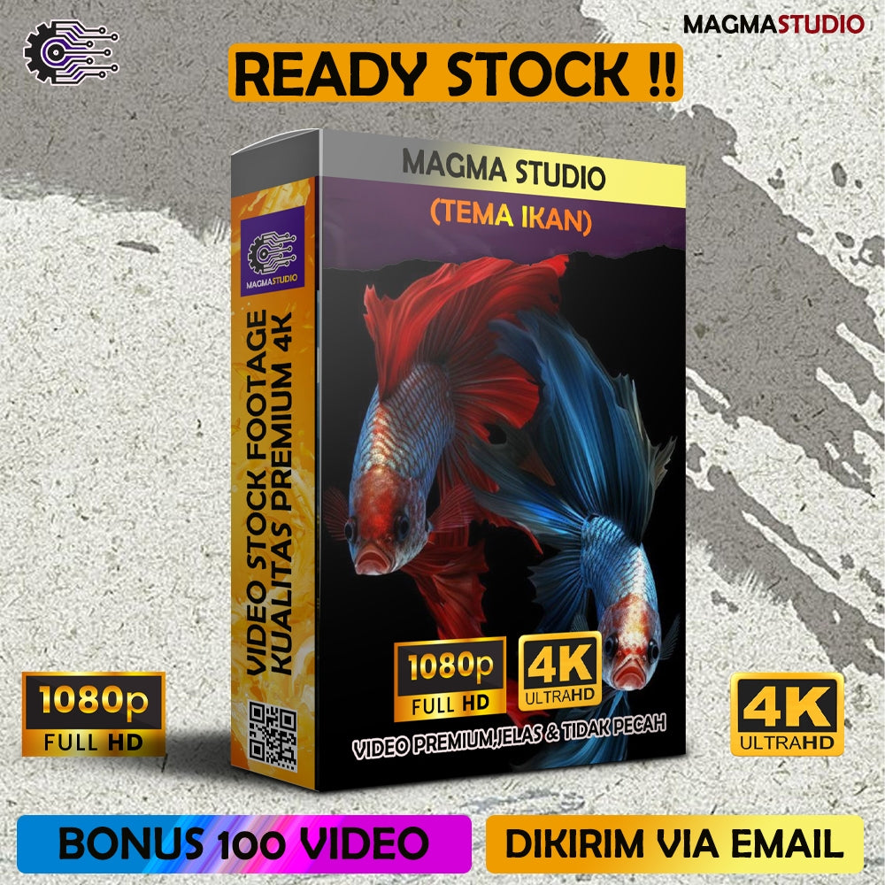 1000++(4K) Video Stock Footage IKAN- BAHAN YOUTUBE - Video Untuk Konten Kreator