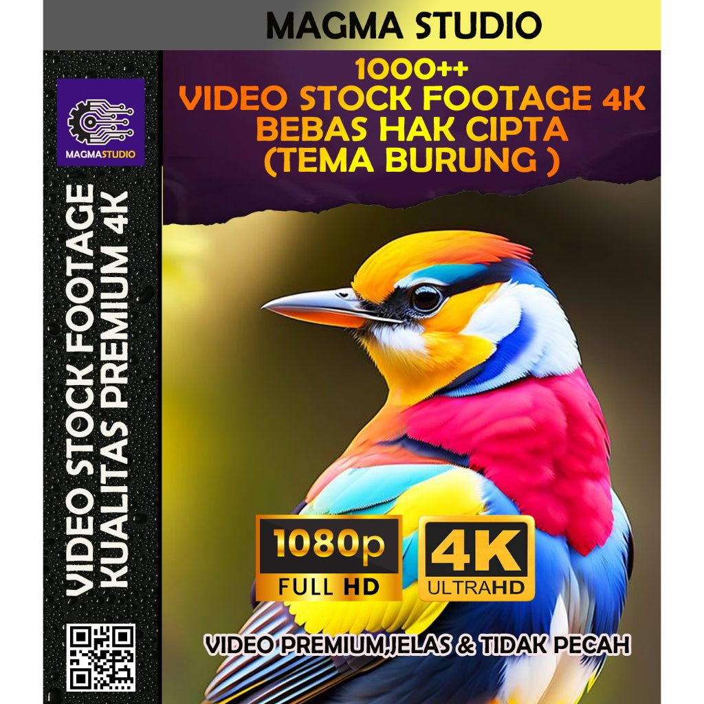 1300++(4K) Video Stock Footage BURUNG- Durasi 10 Detik - Video Untuk Para Konten Kreator Video