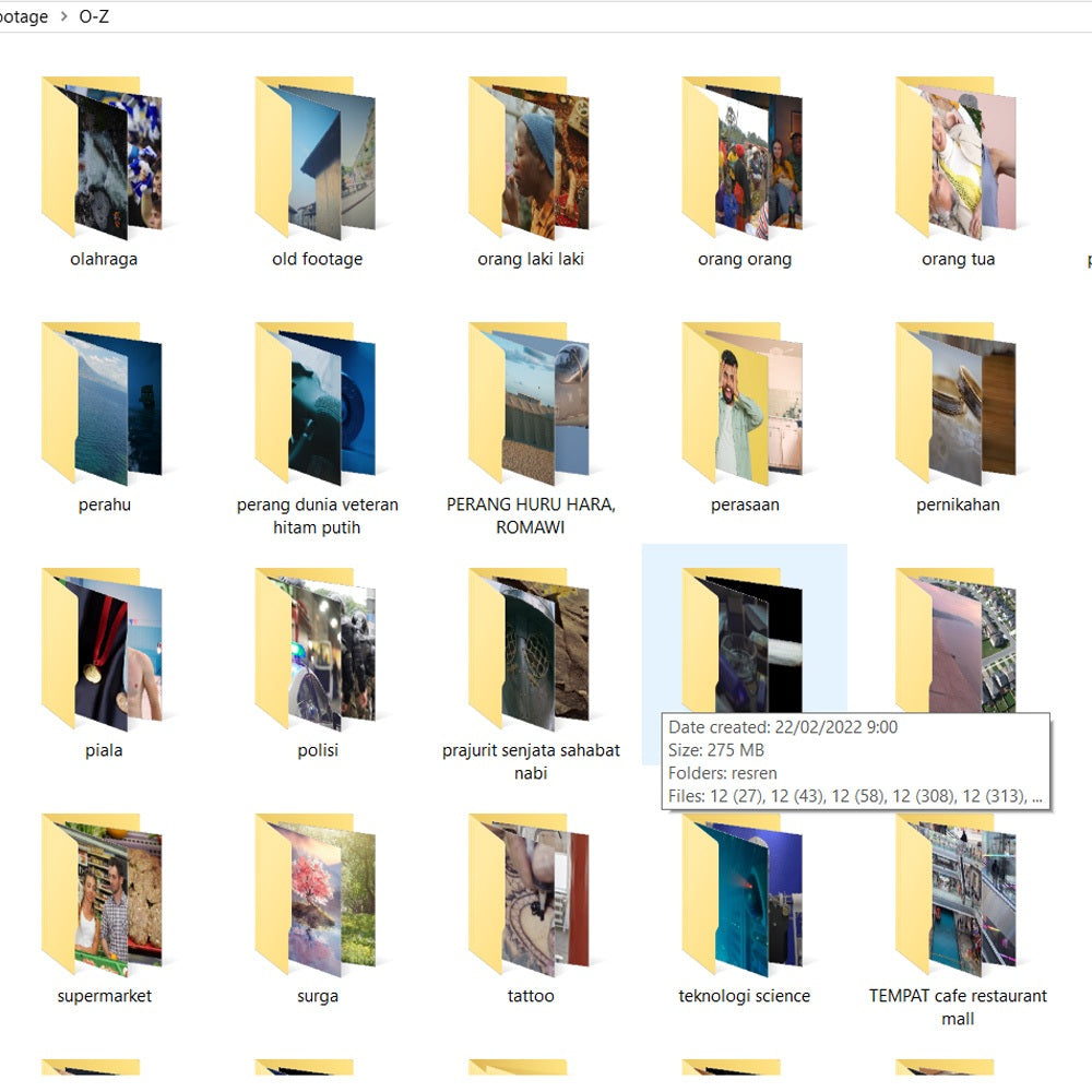 (VOL.1) 4000++ Video SHUTTERSTOCK Premium - Durasi 10 Detik - Video Untuk Para Youtuber