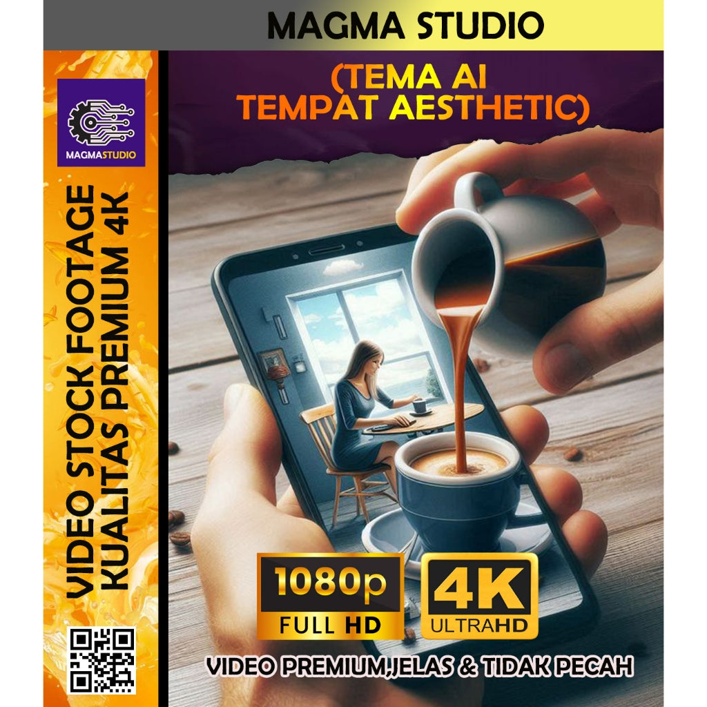 1000++(4K) Video Stock Footage AI Tempat Aesthetic- BAHAN YOUTUBE - Video Untuk Konten Kreator