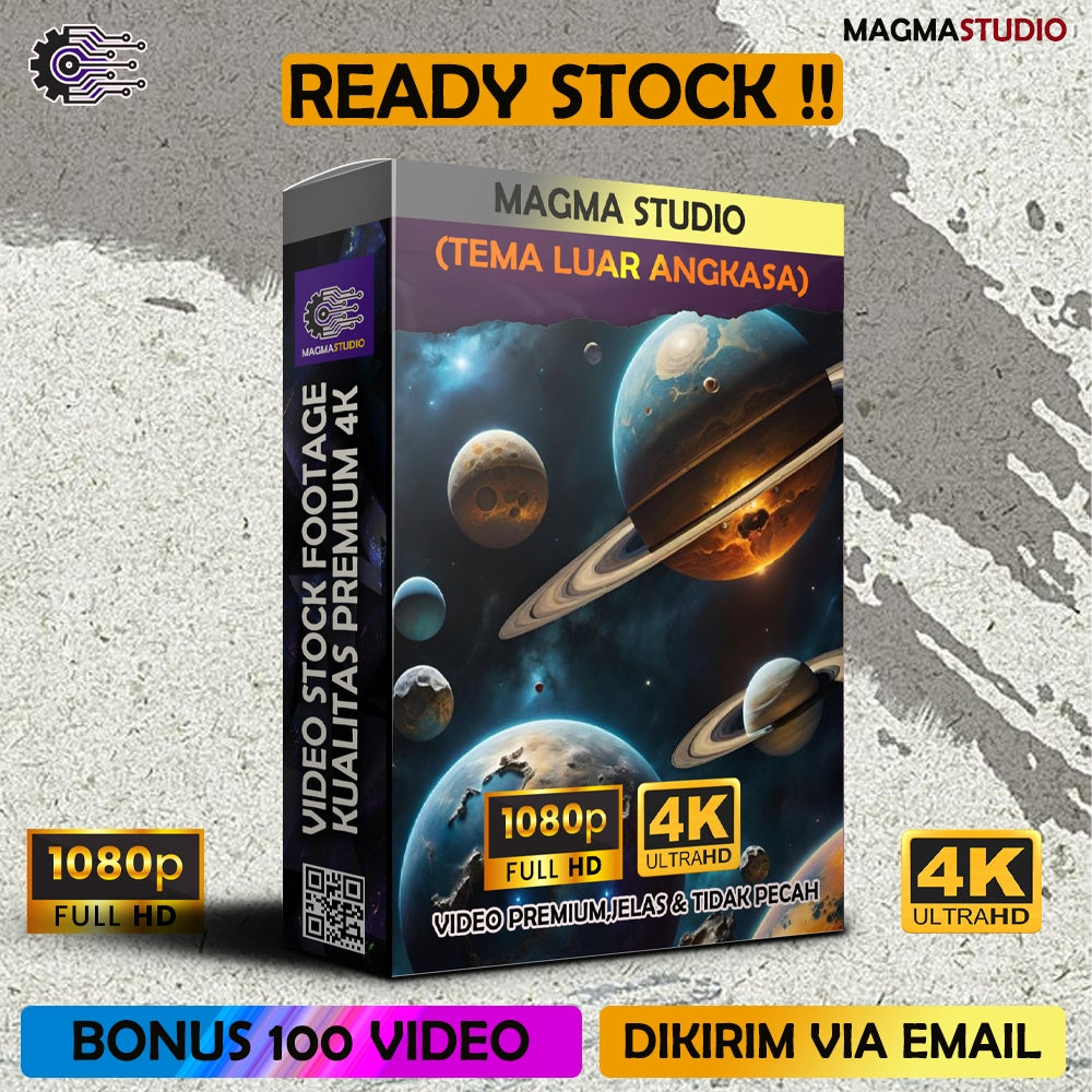 1000++ Video Stock Footage LUAR ANGKASA - Durasi 10-50 Detik - Video Stock Footage UltraHD