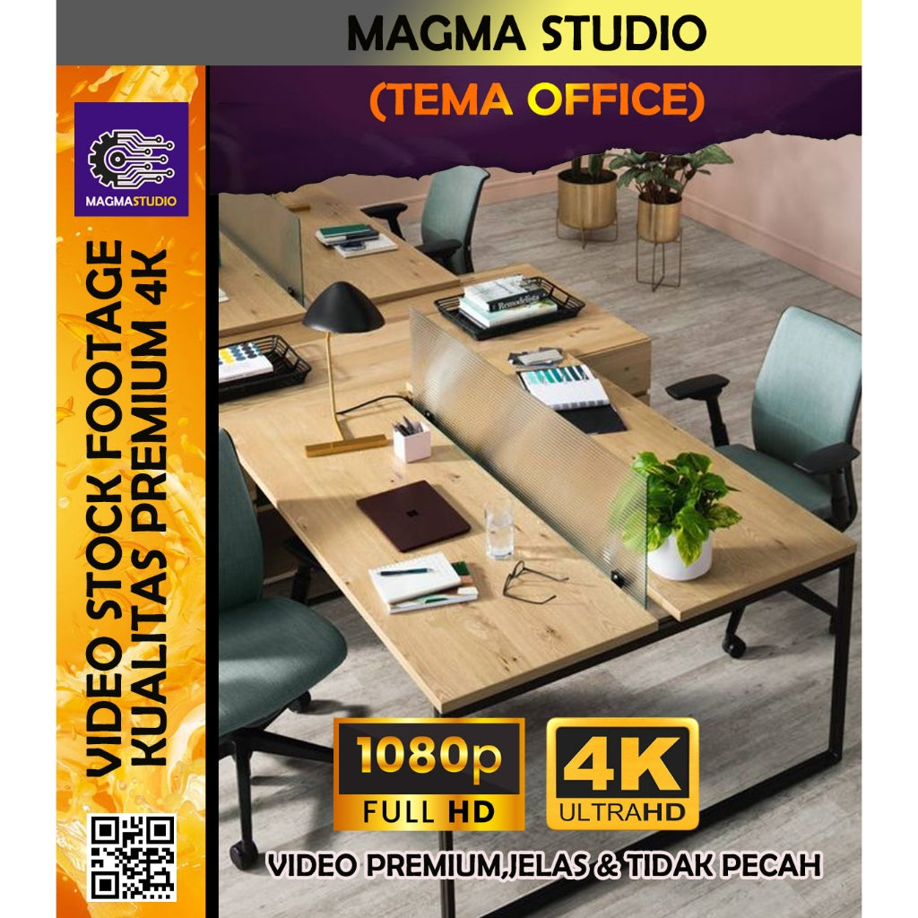 1000++ (4K) Video Stock Footage OFFICE KANTOR- BAHAN YOUTUBE -Untuk Konten Kreator
