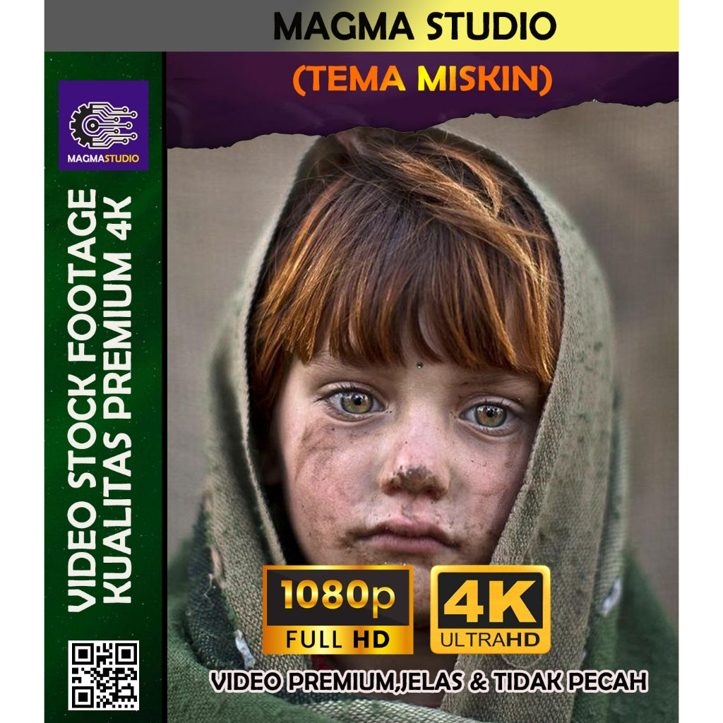 1000++(4K) Video Stock Footage MISKIN- BAHAN YOUTUBE - Video Untuk Konten Kreator