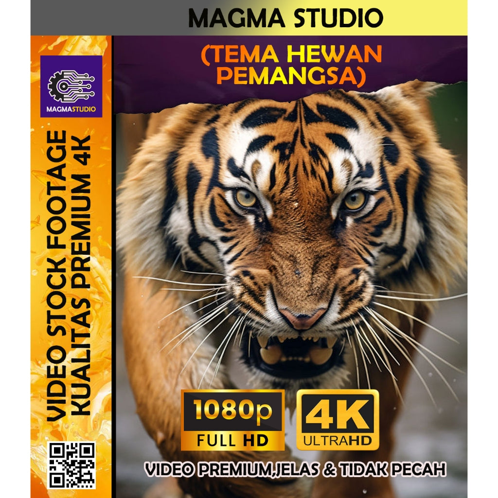 1000++(4K) Video Stock Footage HEWAN PREDATOR - Stock Footage ULTRA HD BAHAN YOUTUBE