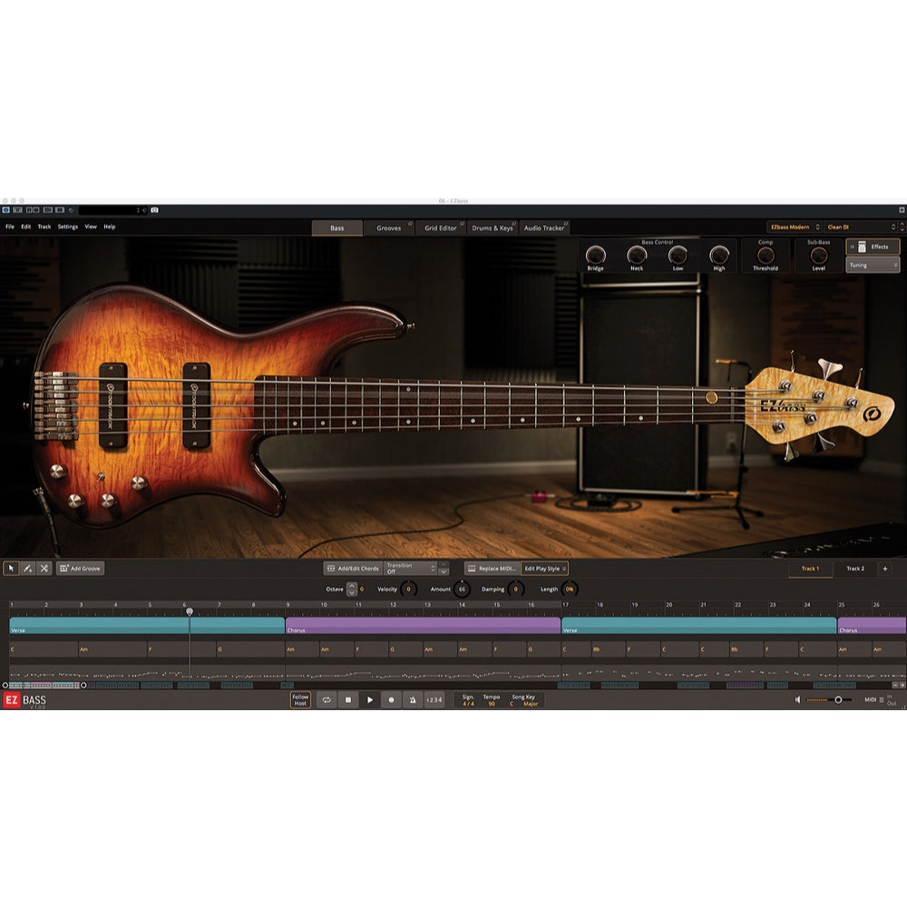 Disco Pop EZbass FuII Version for MAC / WIN