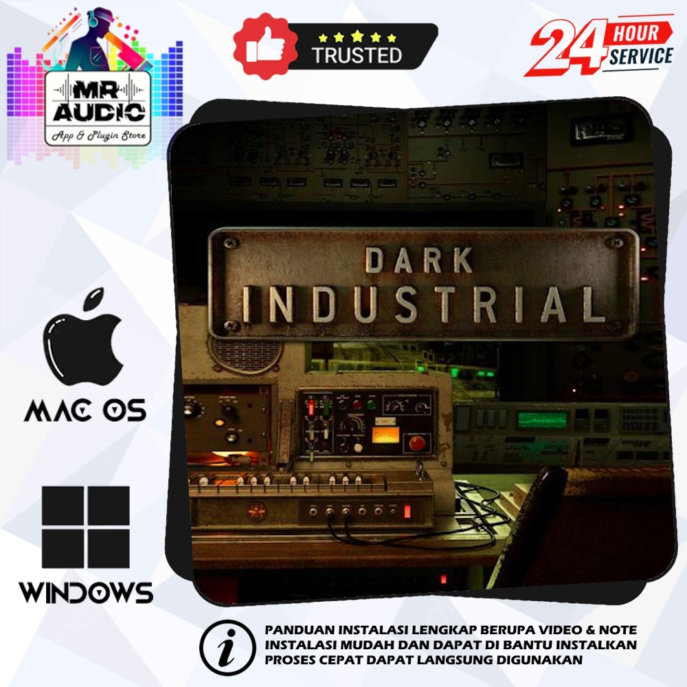 EZkeys Dark Industrian FuII Version for MAC / WIN