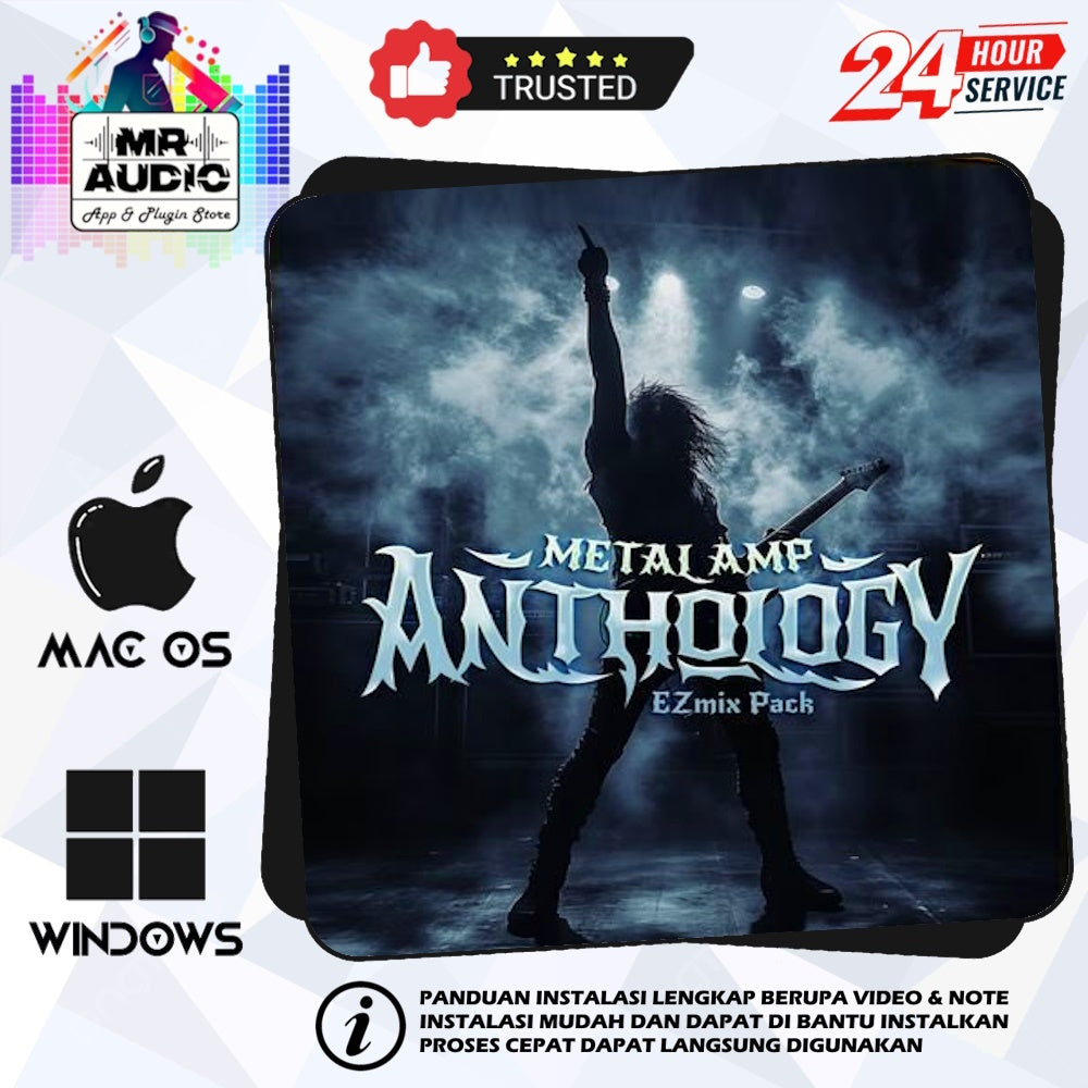 Metal Amp Anthology EZmix Pack FuII Version for MAC / WIN