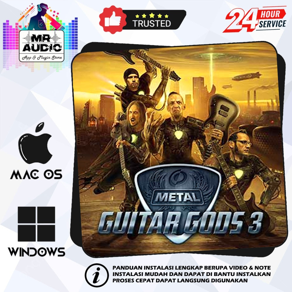 EZmix Metal Guitar Gods 3 for MAC / WIN FuII Version