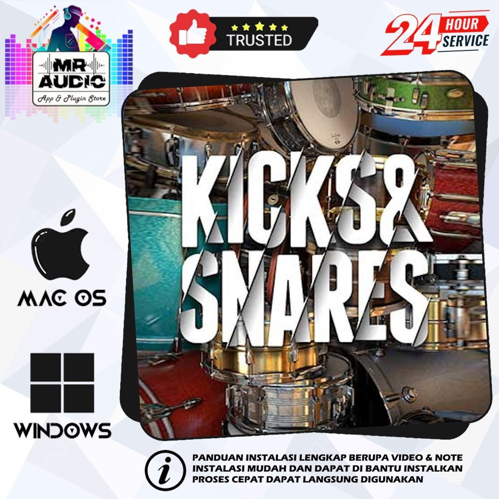 EZX Kick & Snares ALL MIDI Pack for MAC/WIN FuII Version