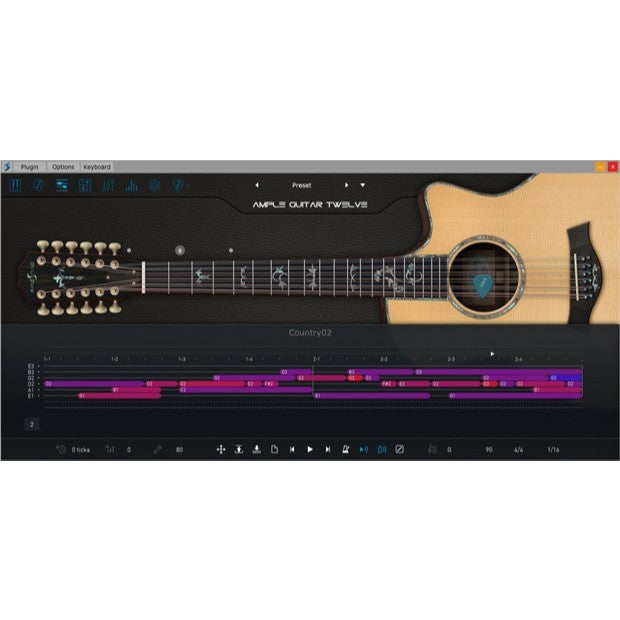 Ample Guitar Twelve III FuII Version for MAC / WIN