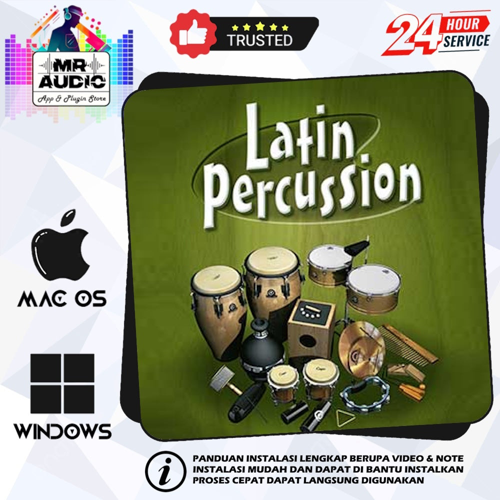 Latin Percussion EZX FuII Version for MAC/WIN