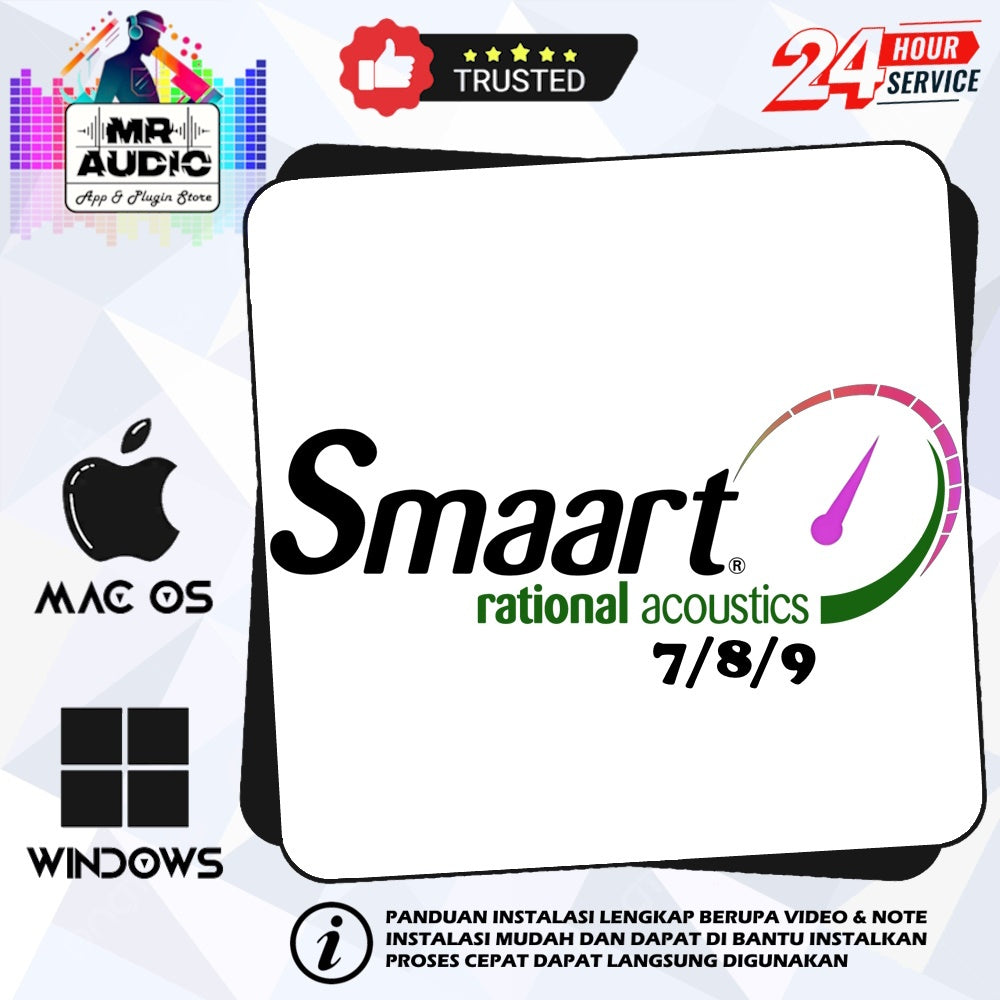 Smaart Rational Acoustics MAC/WIN FuII Version