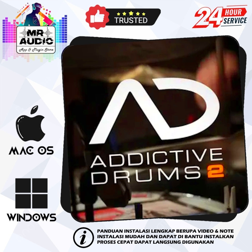 XLN Audio Addictive Drums 2 MAC/WIN FuII Version