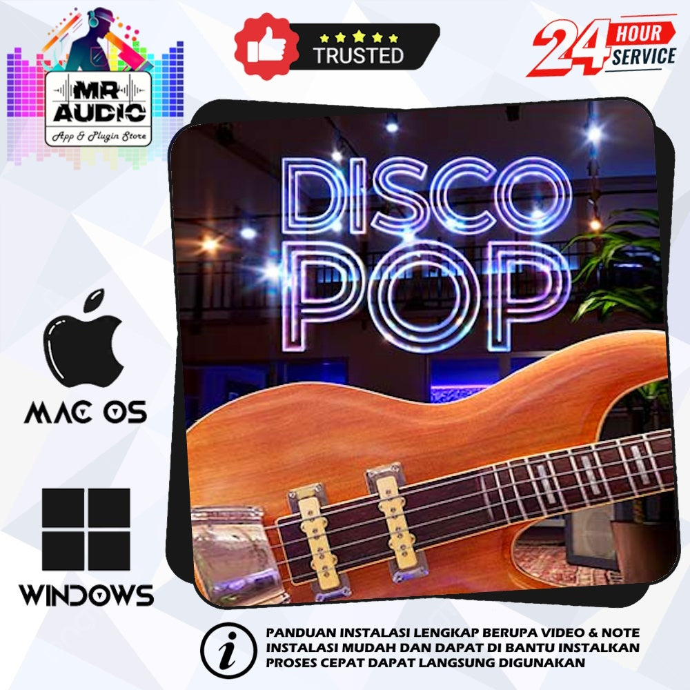 Disco Pop EZbass FuII Version for MAC / WIN