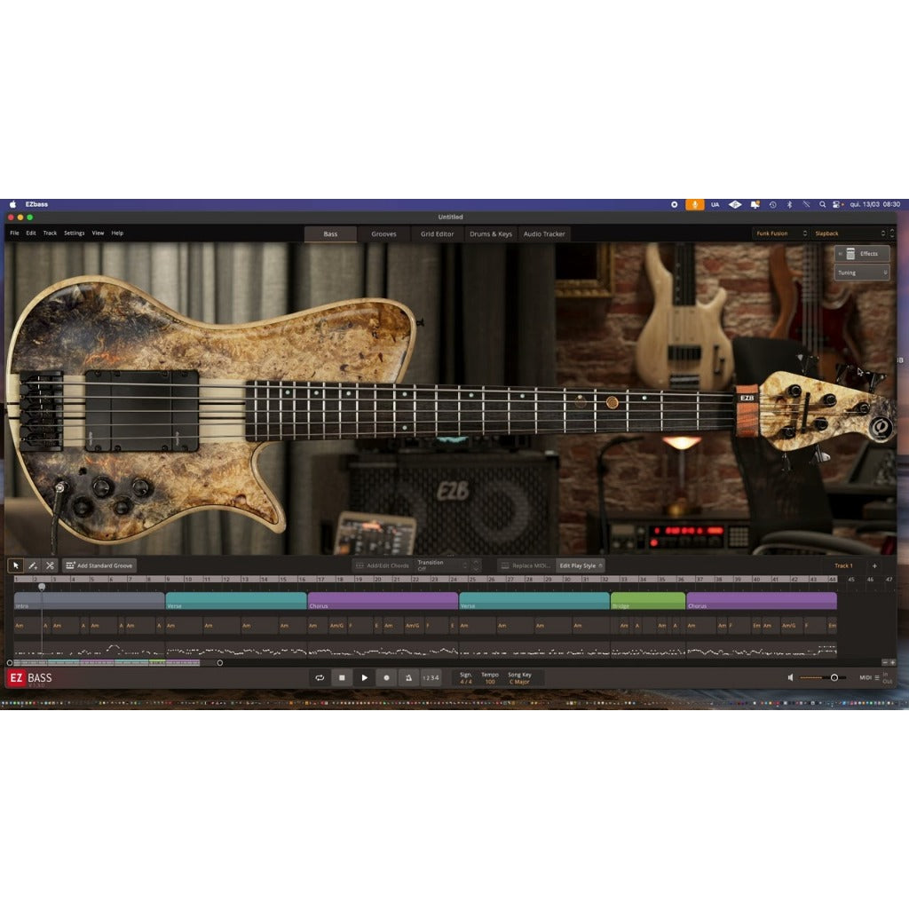 EZbass Funk & Fusion FuII Version for MAC / WIN