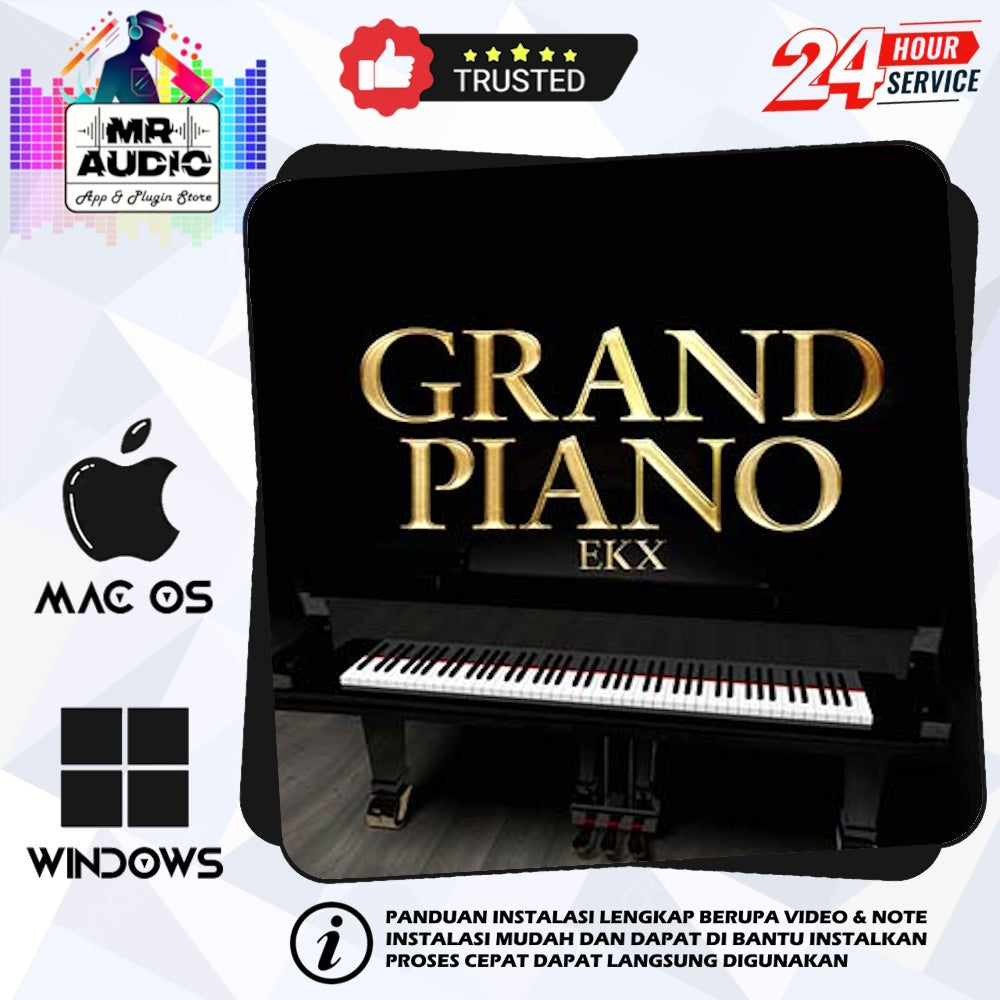 Grand Piano EKX FuII Versionb for MAC / WIN