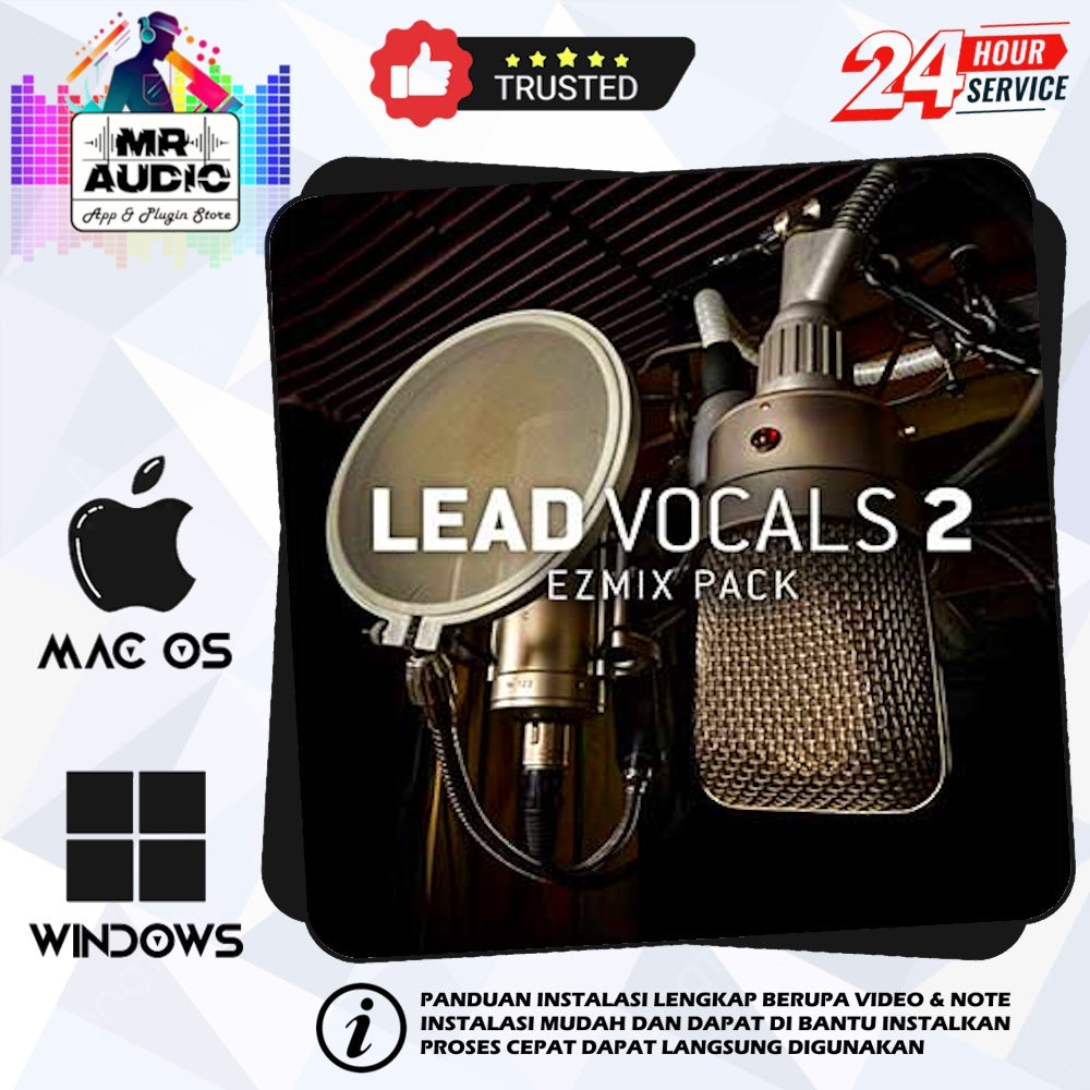 Lead Vocal 2 EZmix Pack FuII Version for MAC / WIN
