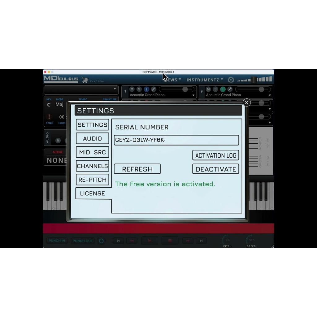 MIDIculous Player EXpansion WIN FuII Version