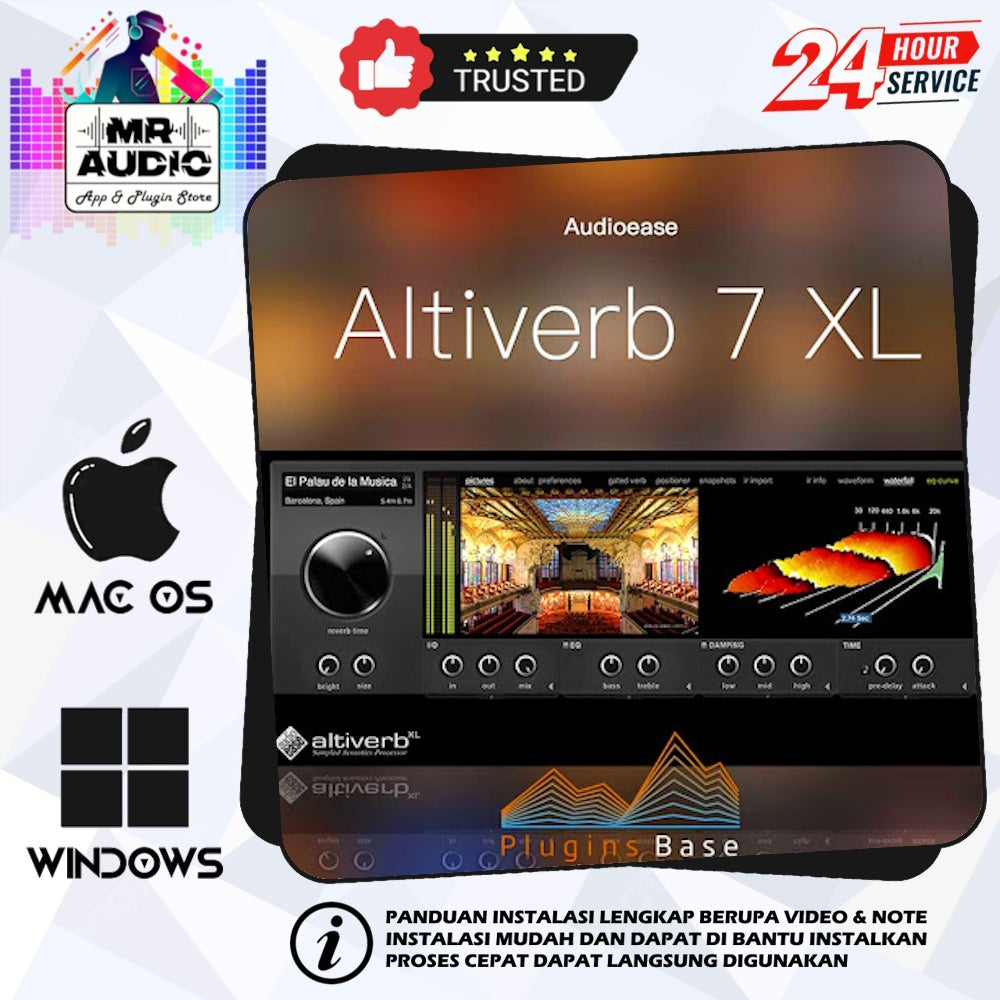 Altiverb 7 XL FuII Version for MAC / WIN