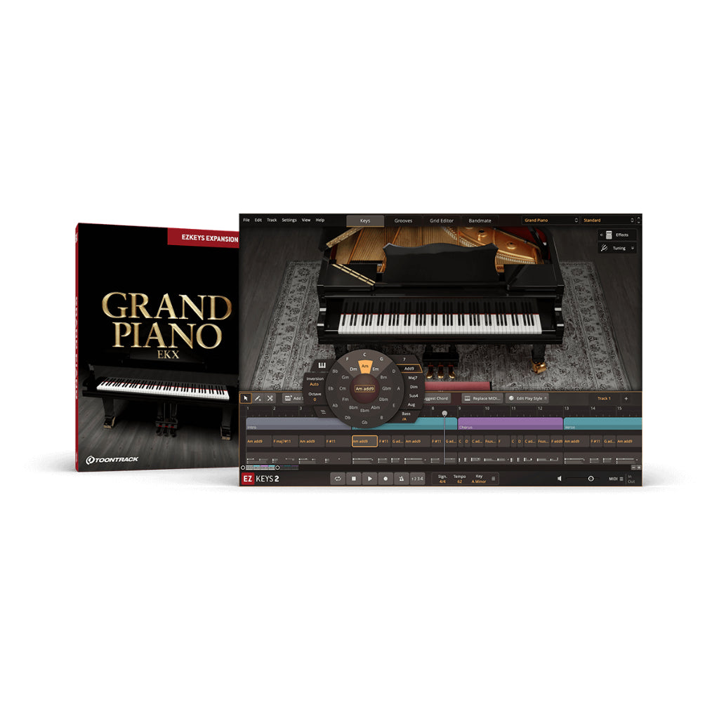 Grand Piano EKX FuII Versionb for MAC / WIN