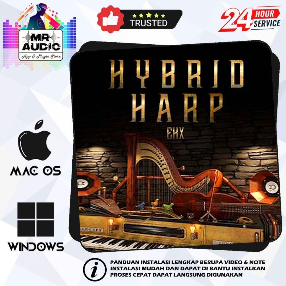 Hybrid Harp EZkeys FuII Version for MAC /WIN