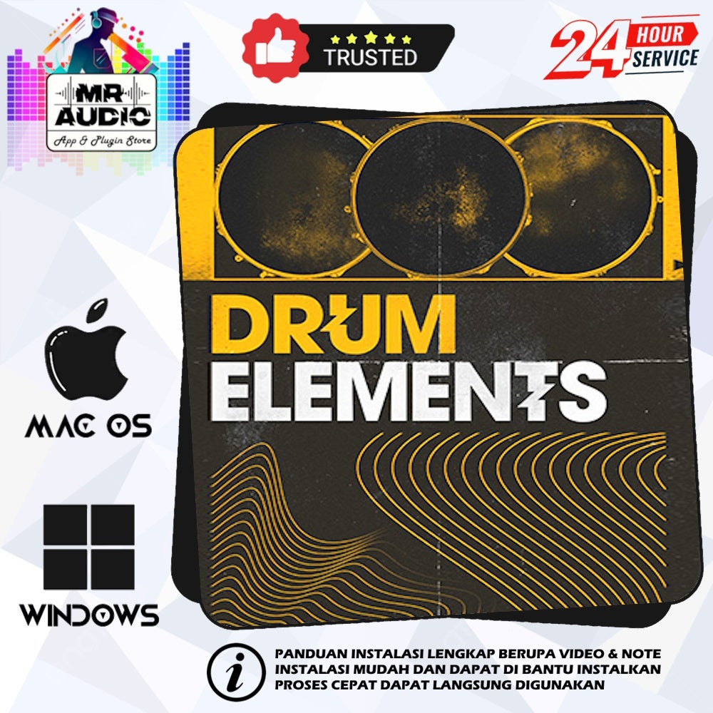 Drum Elements EZmix Pack FuII Version for MAC / WIN
