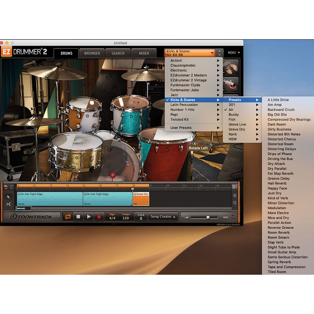 EZX Kick & Snares ALL MIDI Pack for MAC/WIN FuII Version