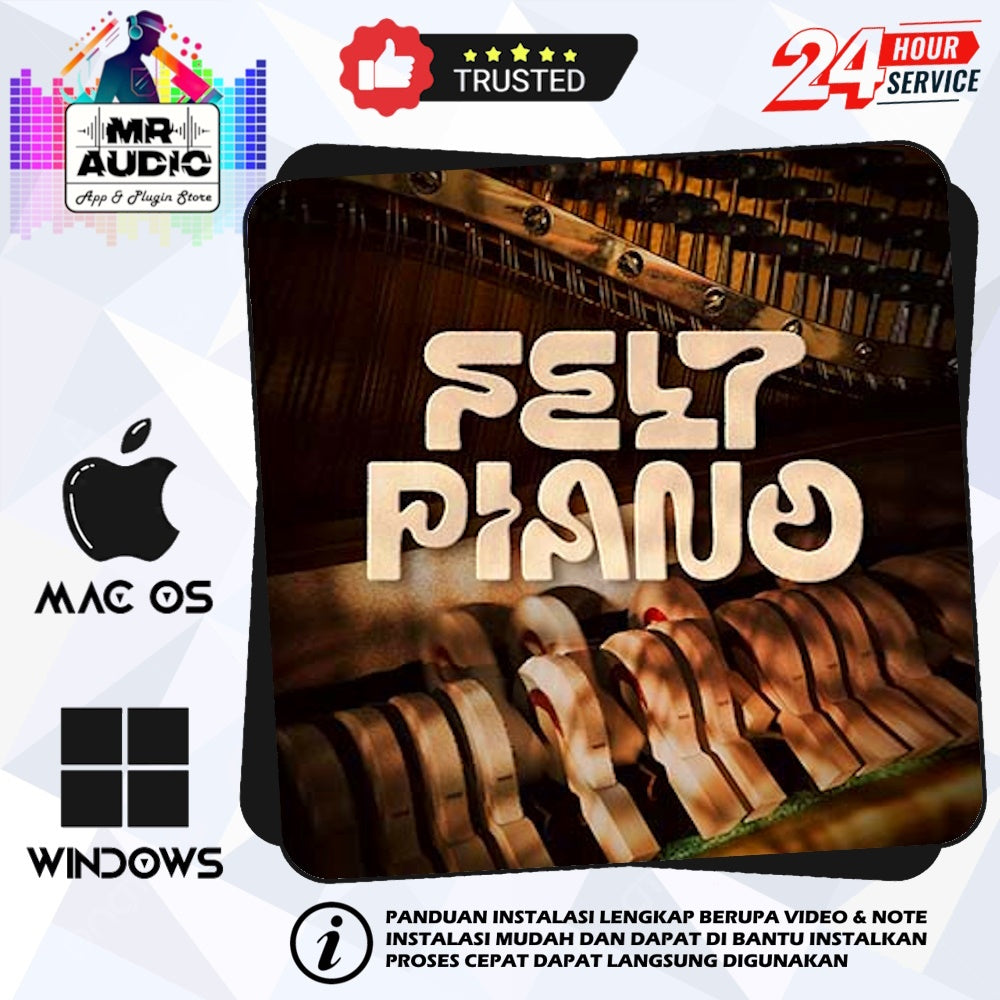 Felt Piano FuII Version for MAC / WIN