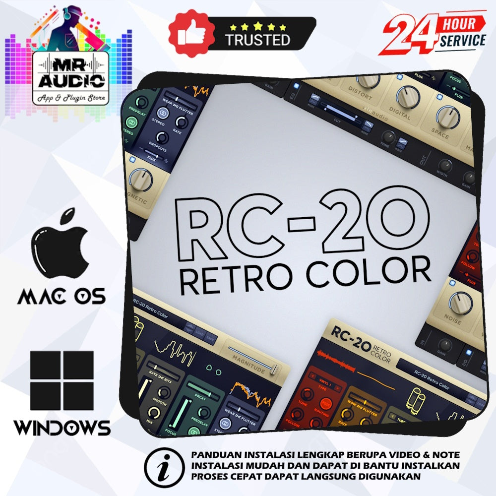 XLN Audio RC-20 Retro Color MAC/WIN FuII Version