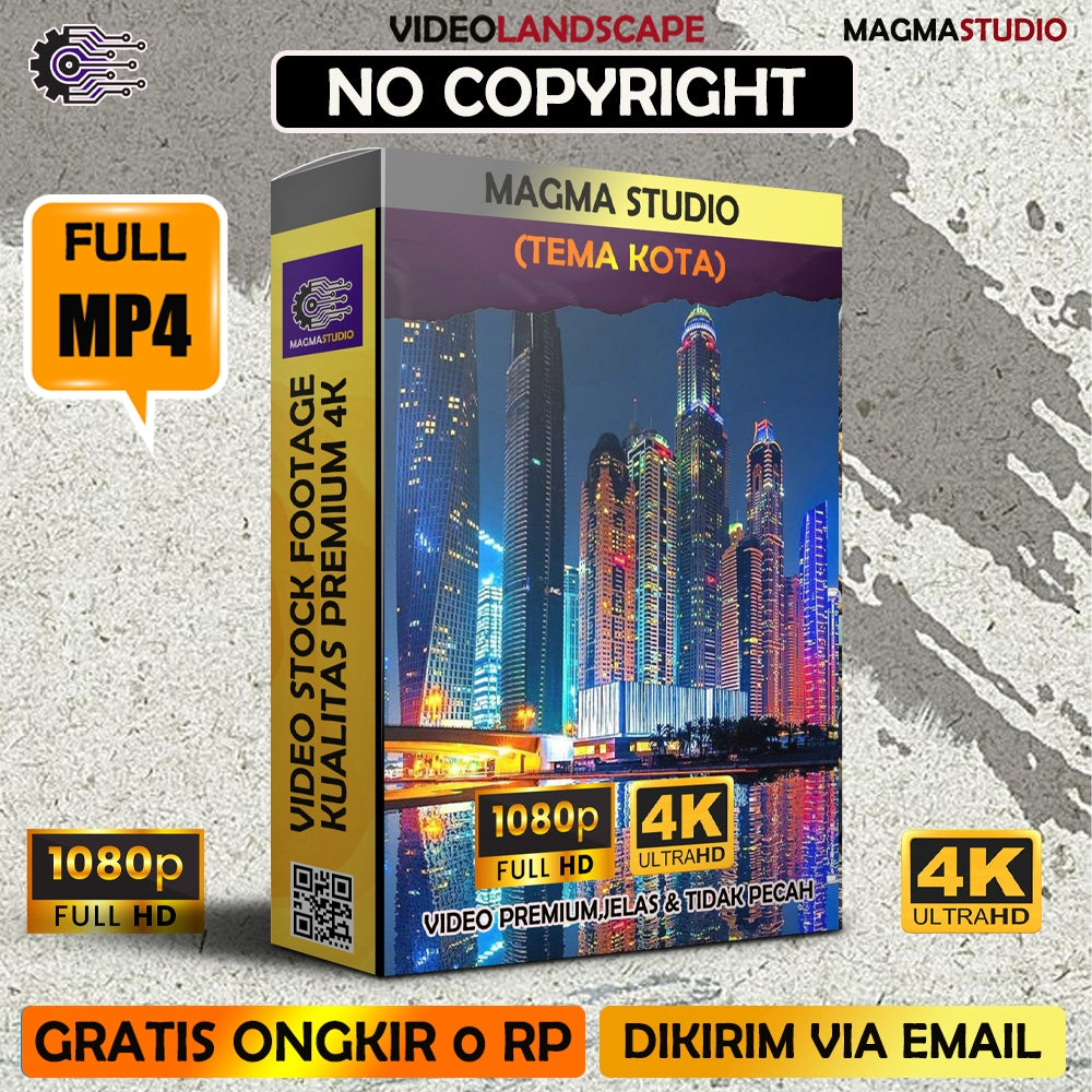 1200++ (4K) Video Stock Footage KOTA dan PERKOTAAN - BAHAN YOUTUBE - Video Untuk Konten Kreator