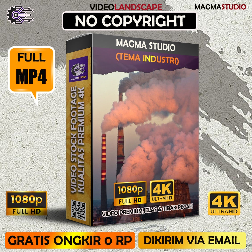 Footage 1000++ (4K) Tema INDUSTRI Video Stock -Video Untuk Para Konten Kreator Video