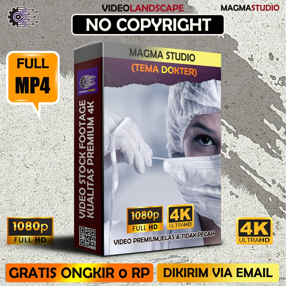1000++(4K)Video Footage TEMA DOKTER- BAHAN YOUTUBE - Video Untuk Konten Kreator