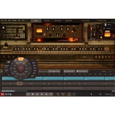 EZkeys Dark Industrian FuII Version for MAC / WIN
