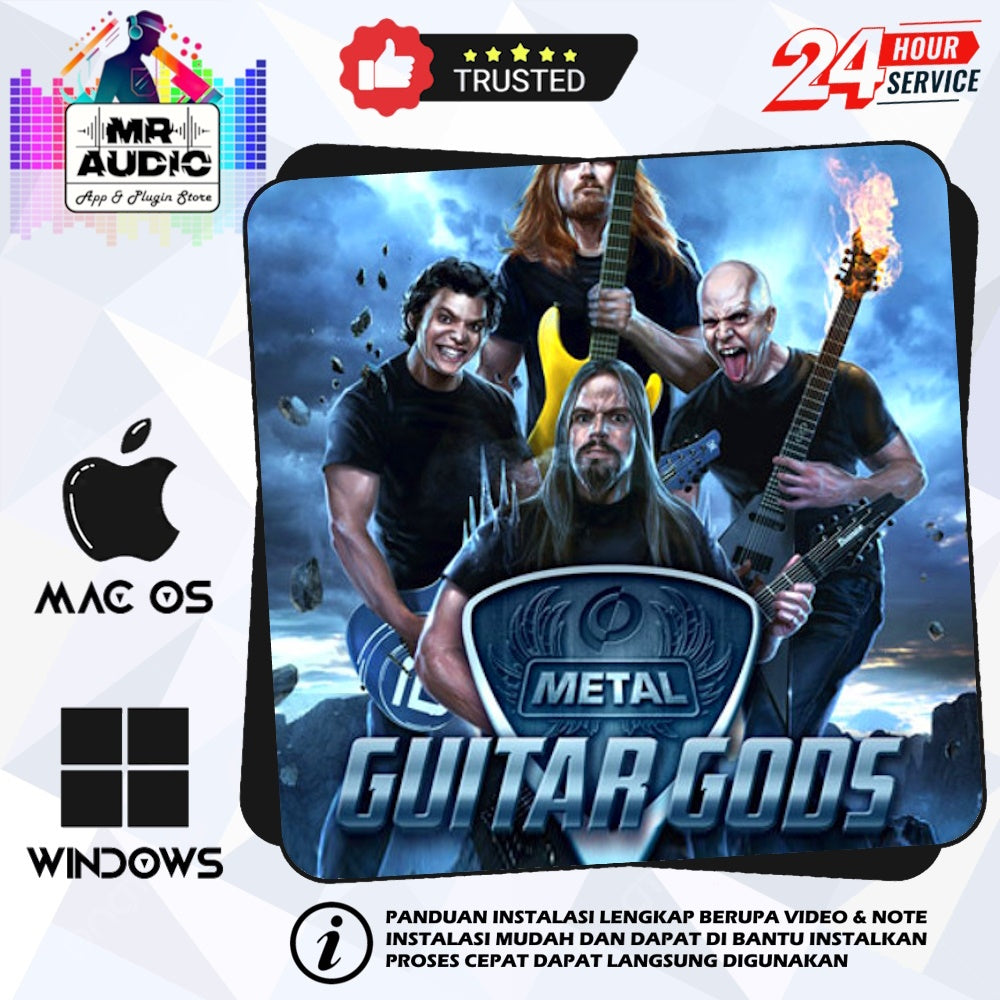 EZmix Pack Metal Guitar God 2 for MAC / WIN FuII Version