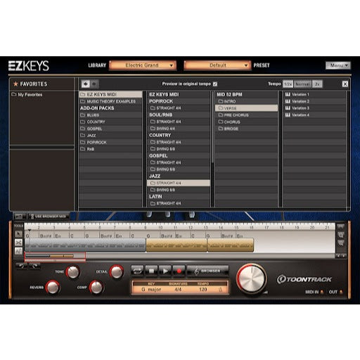 Electric Grand EZkeys For MAC / WIN Terupdate