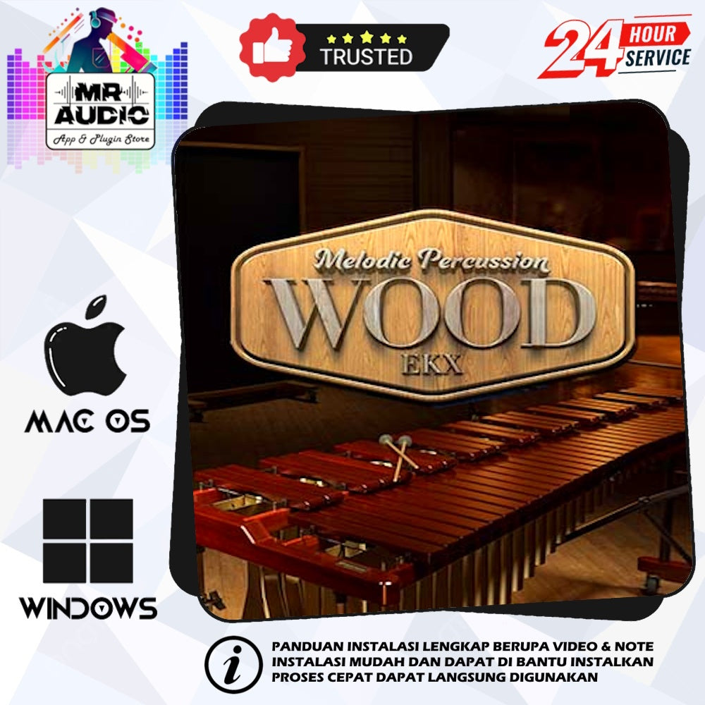 Melodi Percussion - Wood FuII Version for MAC / WIN