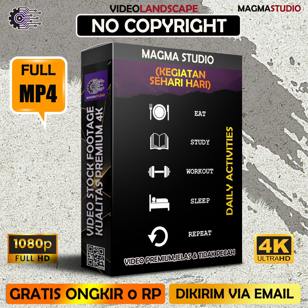 1000++ (4K) Video Stock Footage KEGIATAN SEHARI HARI/DAILY ACTIVITIES-Video Footage ULTRA HD