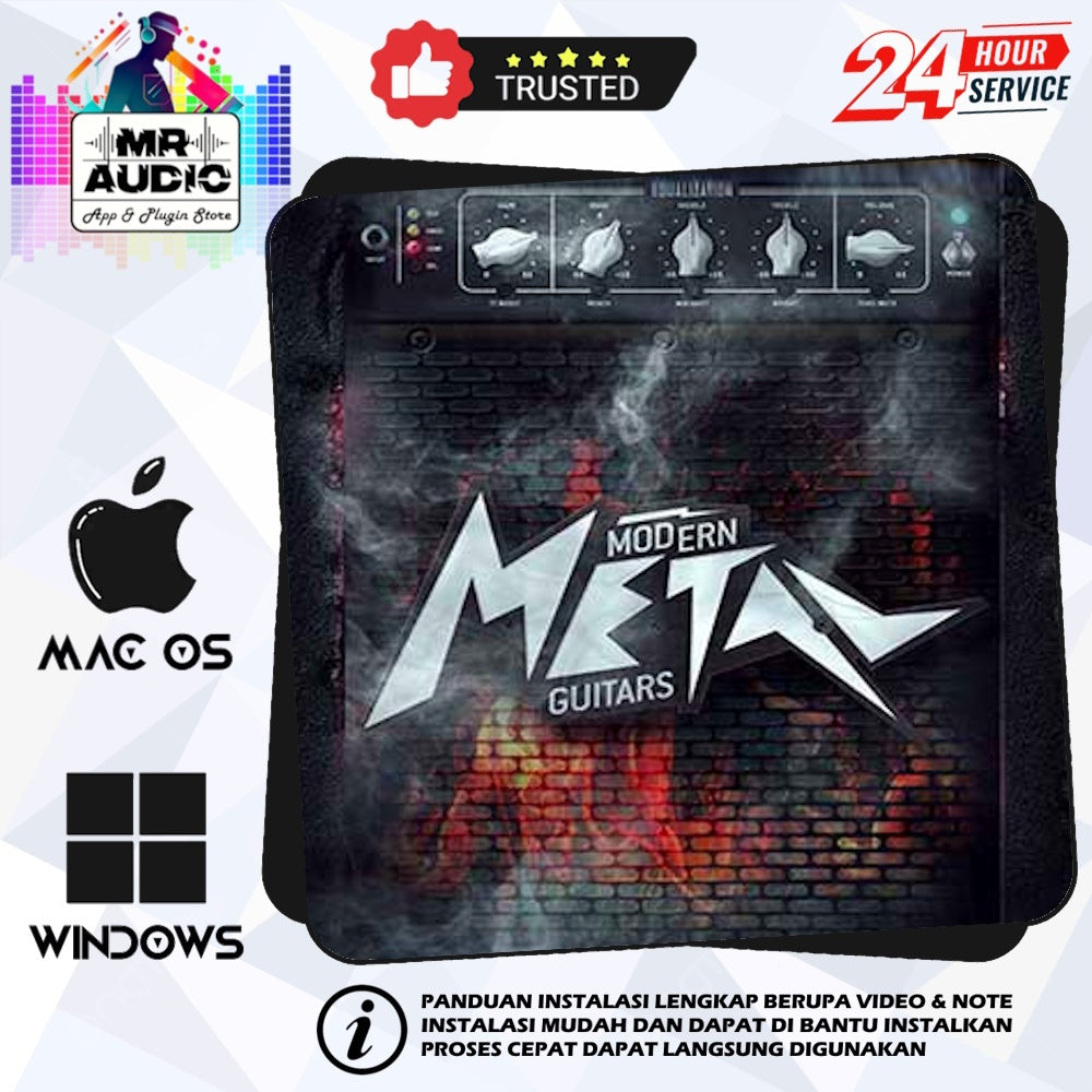 Modern Metal Guitar EZmix Pack for MAC / WIN FuII Version