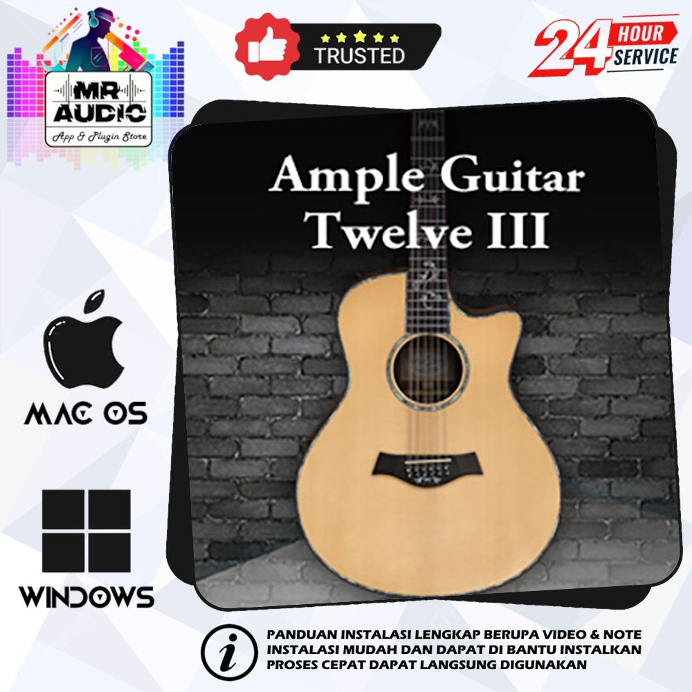 Ample Guitar Twelve III FuII Version for MAC / WIN