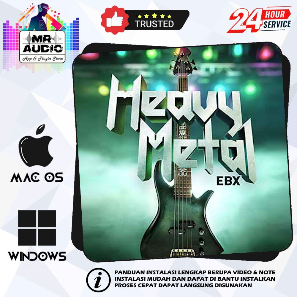 EZBass Heavy Metal EBX FuII Version for MAC / WIN