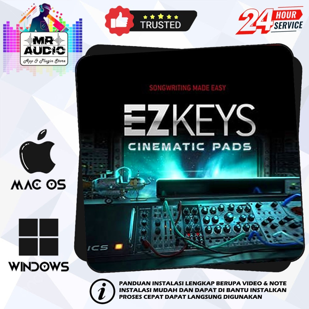 EZkeys Cinematic Pads FuII Version for MAC / WIN