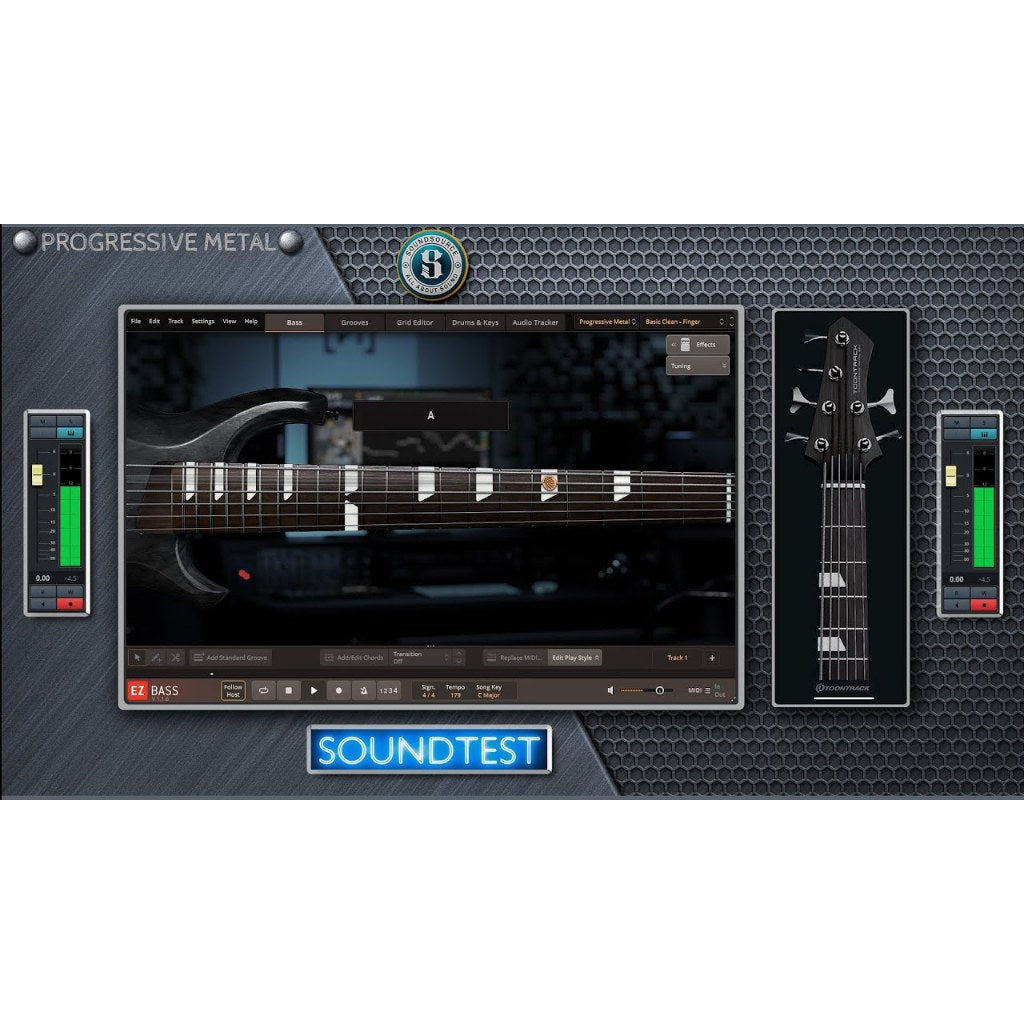 Proressive Metal EZBass FuII Version for MAC / WIN Terupdate