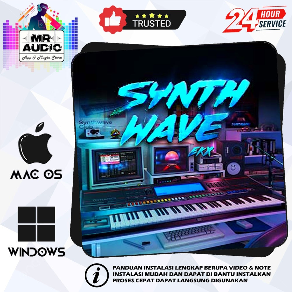 EZkeys Synthwave FuII Version for MAC / WIN