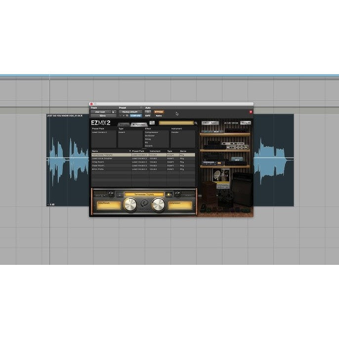 Lead Vocal 2 EZmix Pack FuII Version for MAC / WIN
