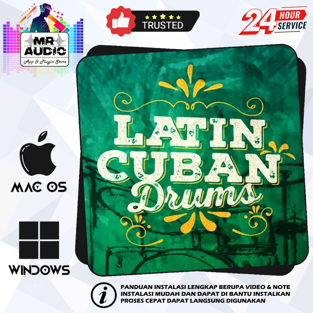 Latin Cuban Drums EZX for MAC/WIN FuII Version