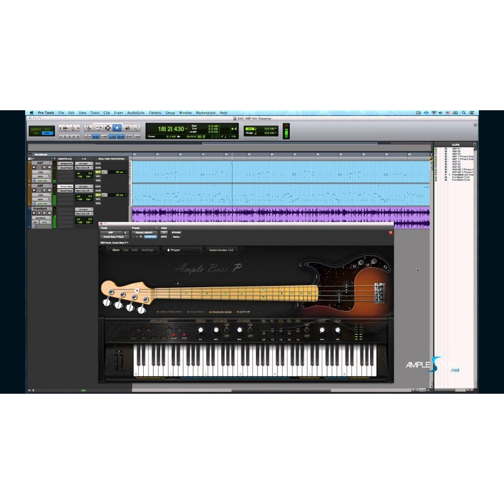 Ample Bass P III FuII Version for MAC / WIN