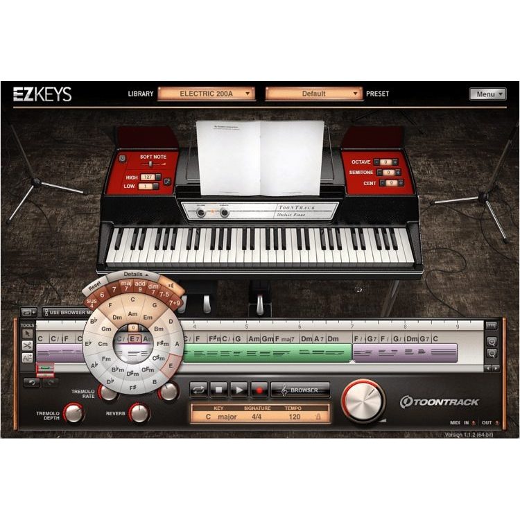 EZkeys Classic Electric FuII Version for MAC / WIN