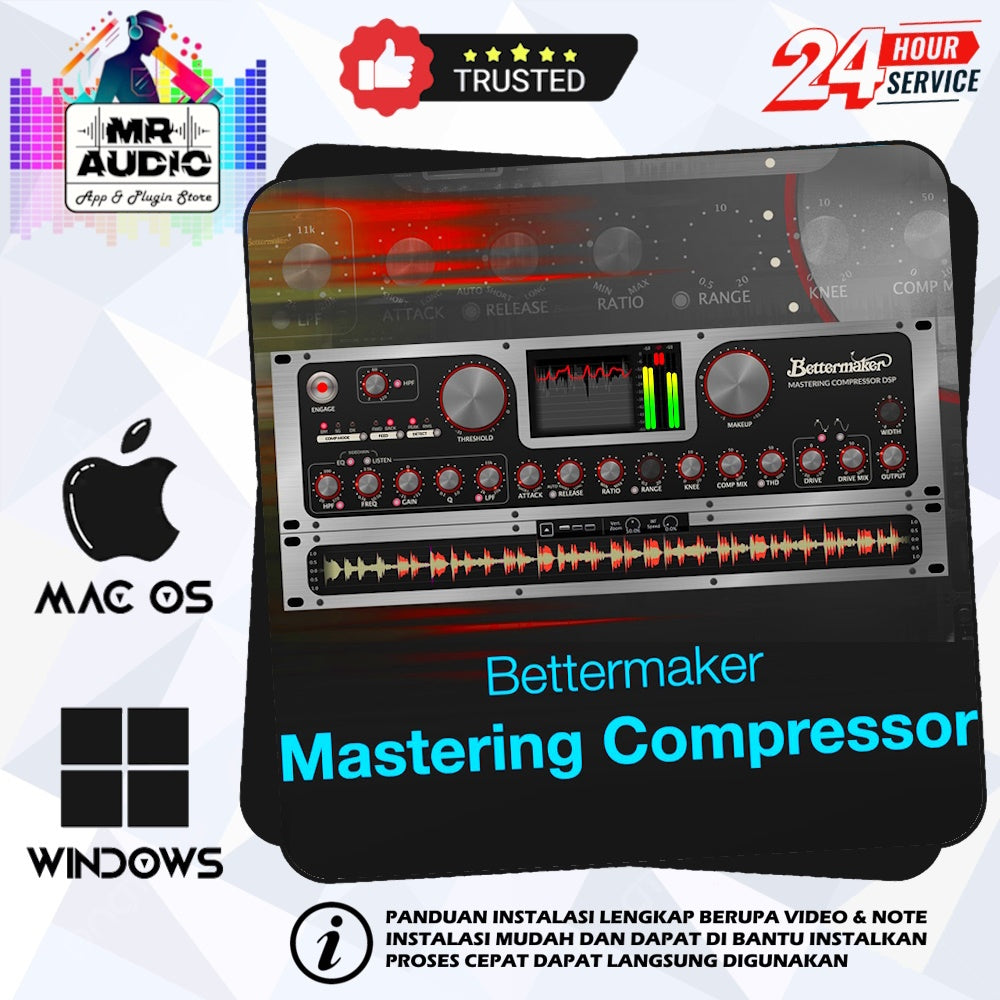Bettermaker Matering Compressor for MAC/WIN FuII Version
