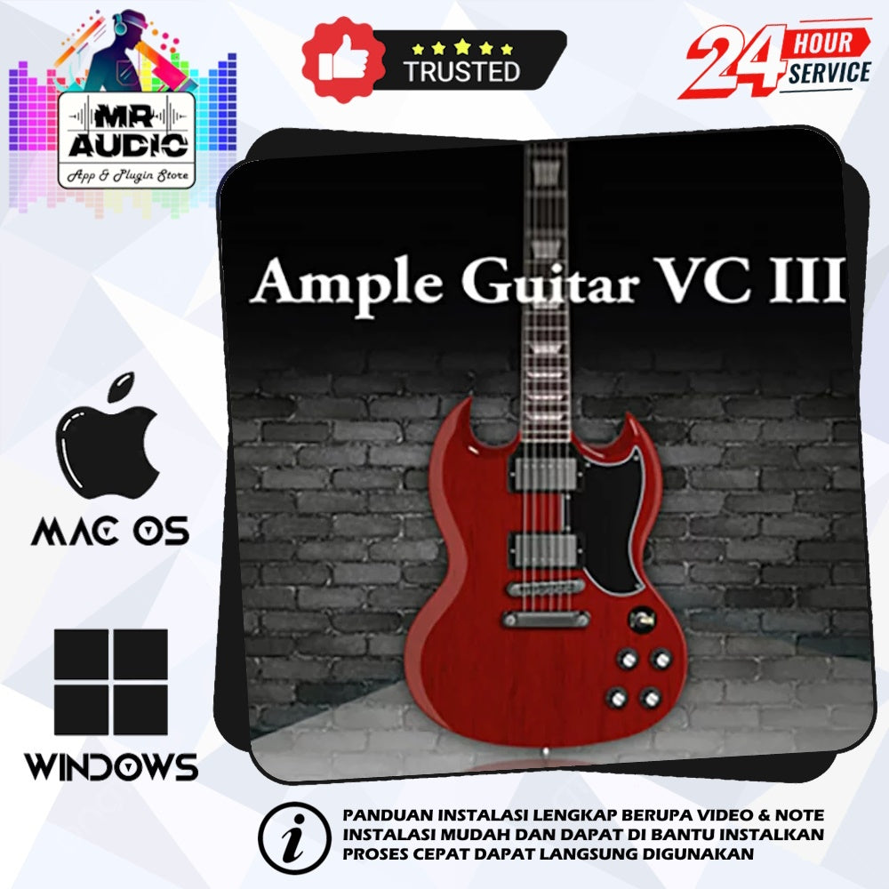 Ample Guitar VC III FuII Version for mac / win
