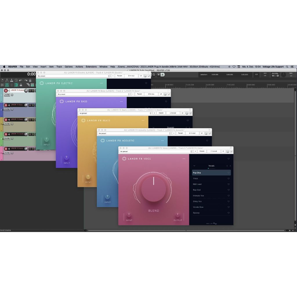 Landr FX Suite for WIN FuII Version